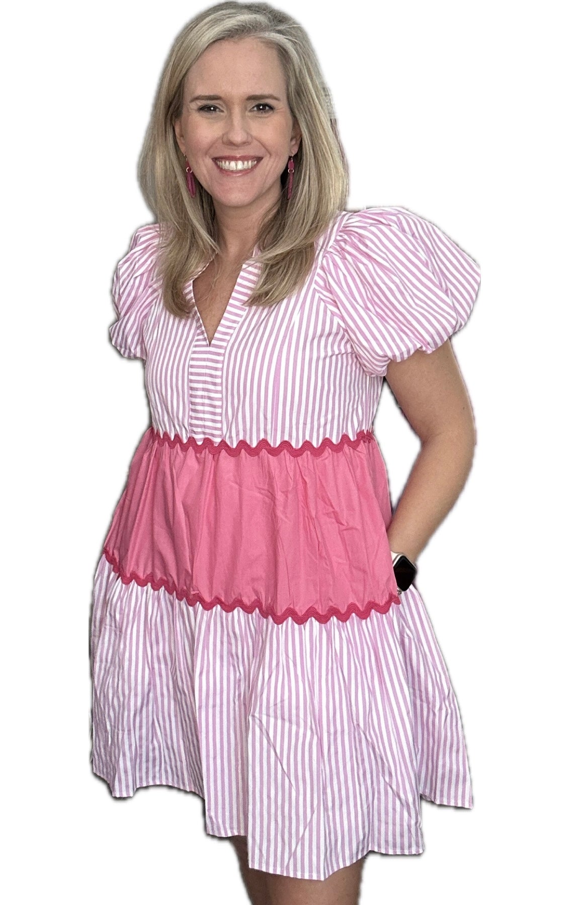 Lovely in Pink Stripe