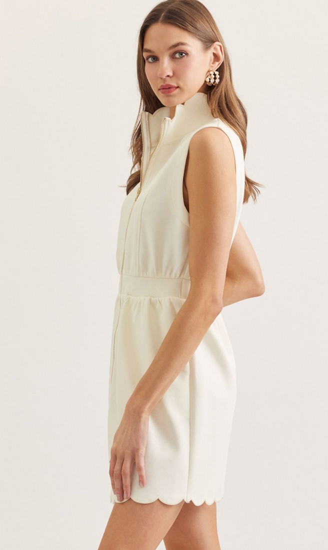 Mattie Dress in Cream