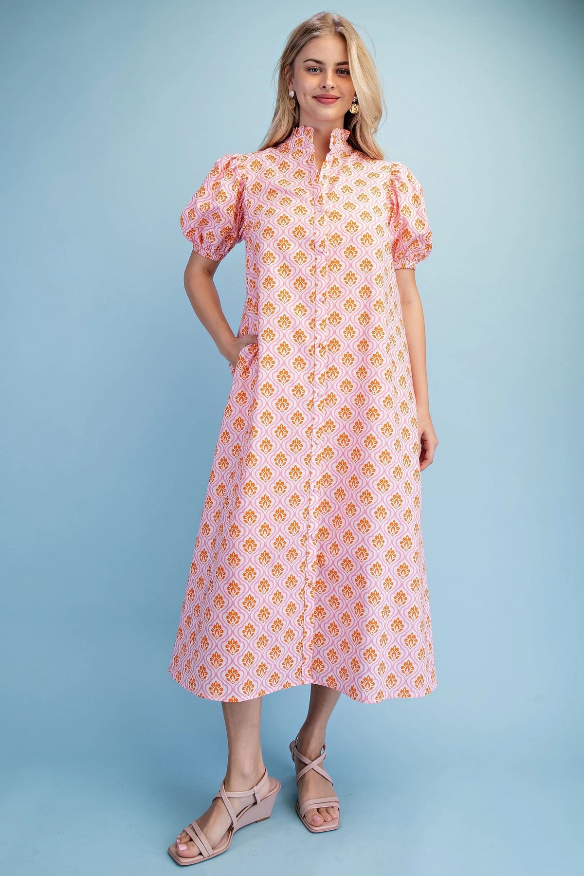 Georgia Peach Dress