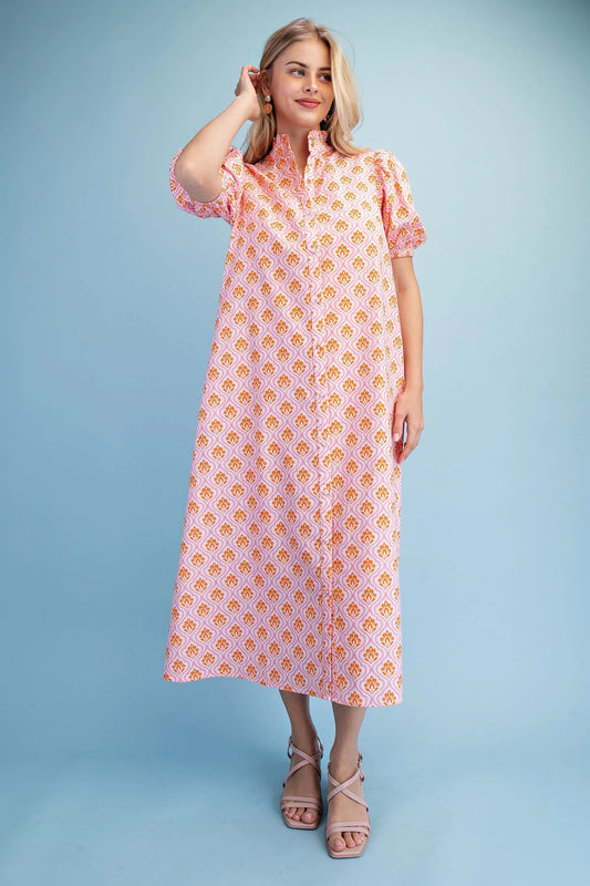 Georgia Peach Dress