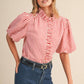 Hadley Ruffle Top
