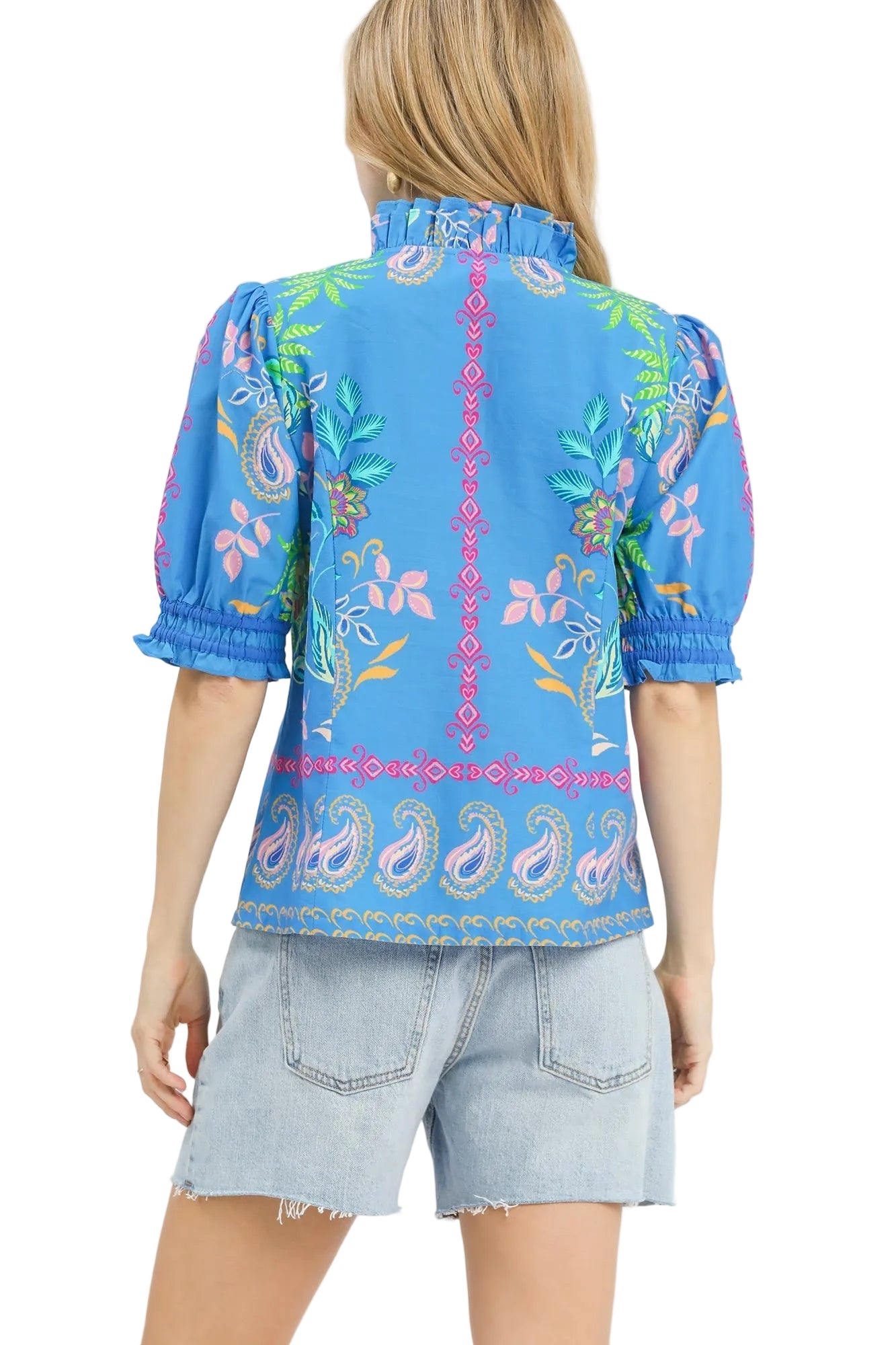 Botantical Paisley Top