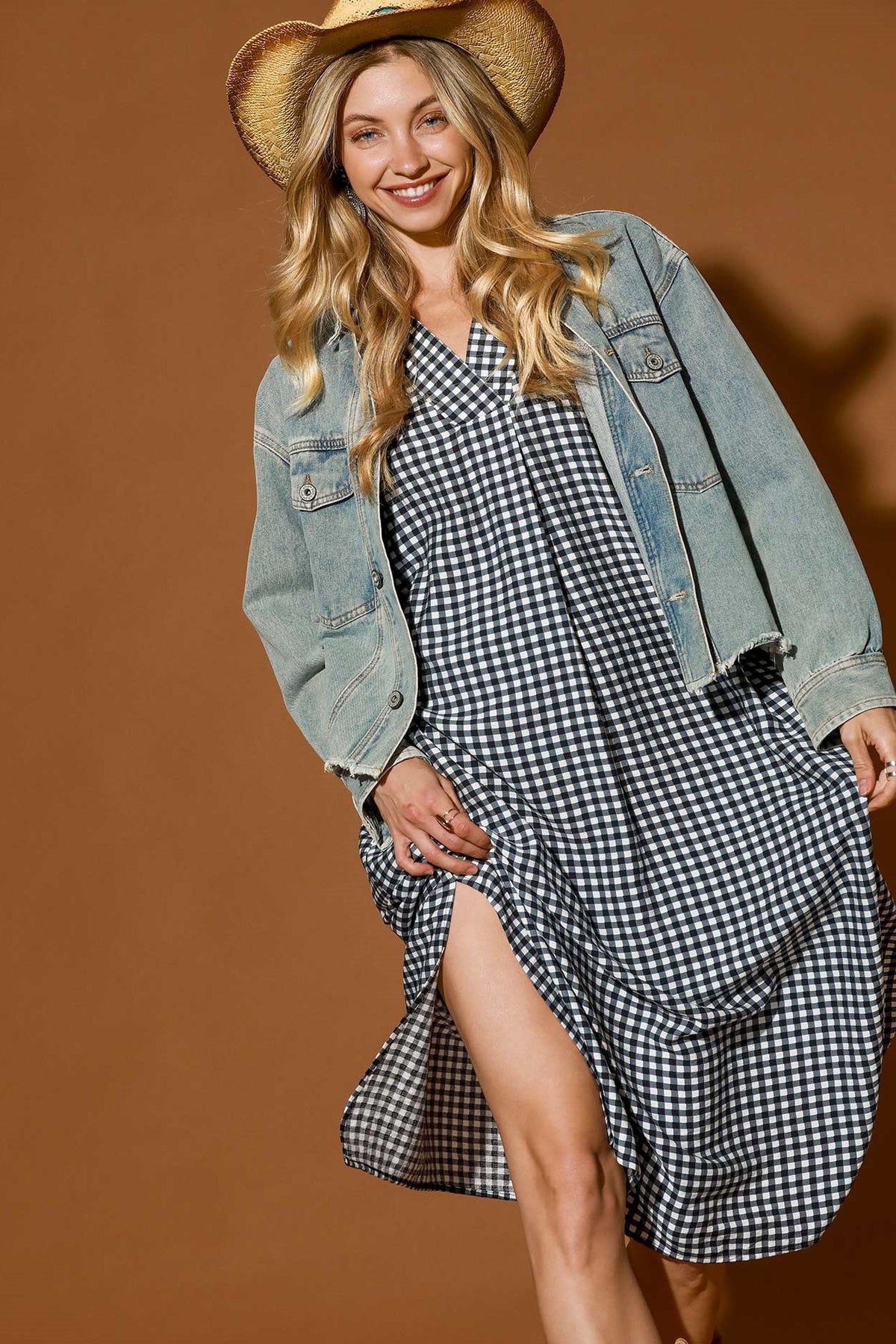 Gingham Dress