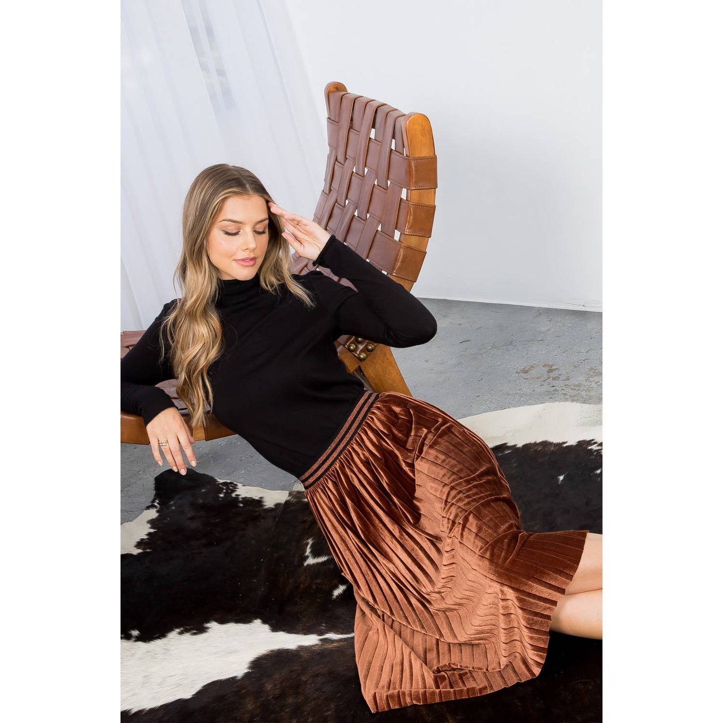 Velvet Chocolate Skirt