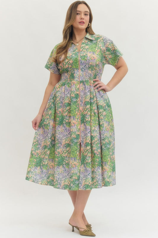 Watercolor Dress