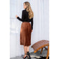 Velvet Chocolate Skirt