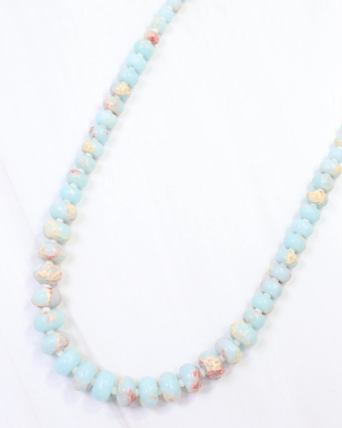 Marcela Stone Beaded Necklace Multi
