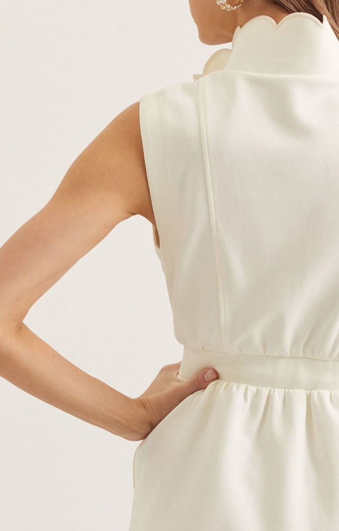 Mattie Dress in Cream