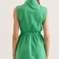 Mattie Dress in Kelly Green