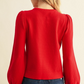 Sweatheart Sweater