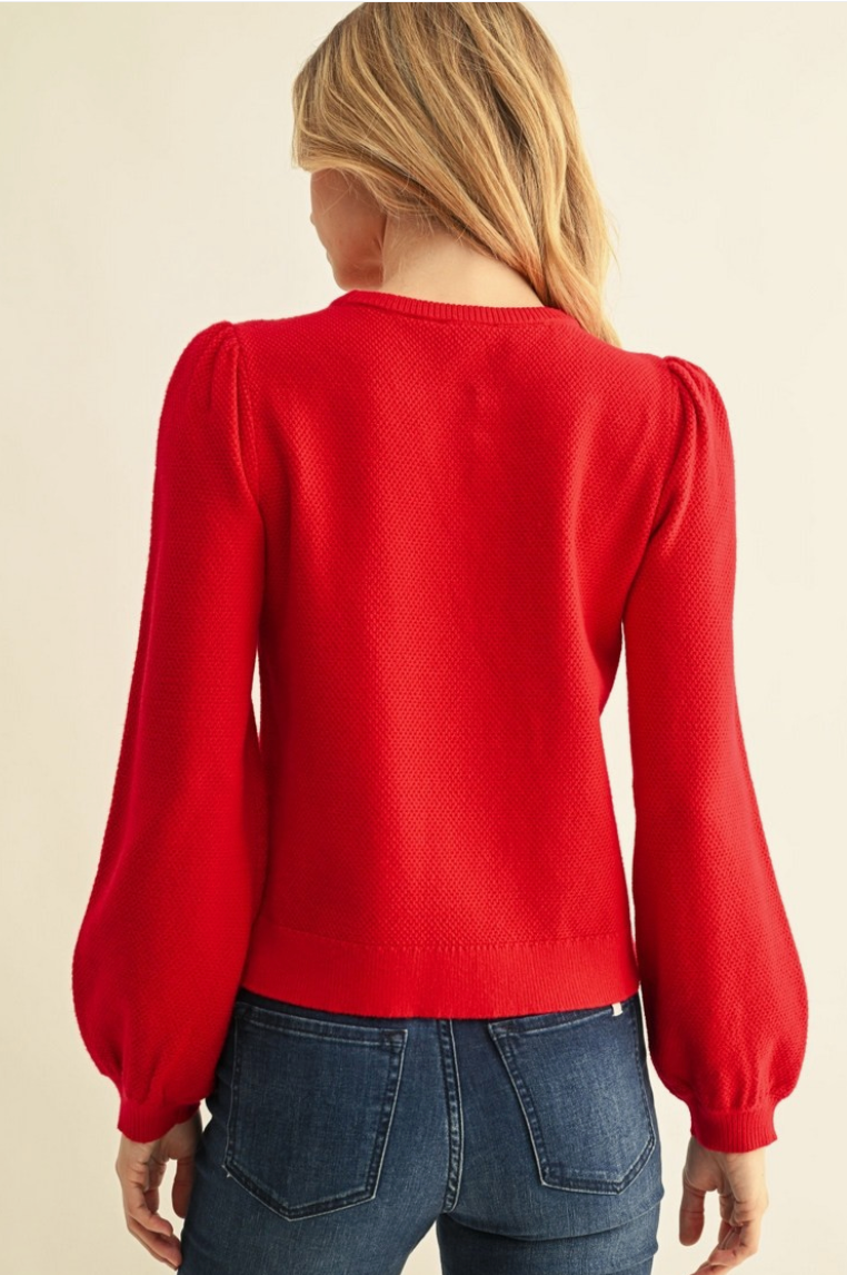 Sweatheart Sweater