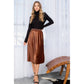 Velvet Chocolate Skirt