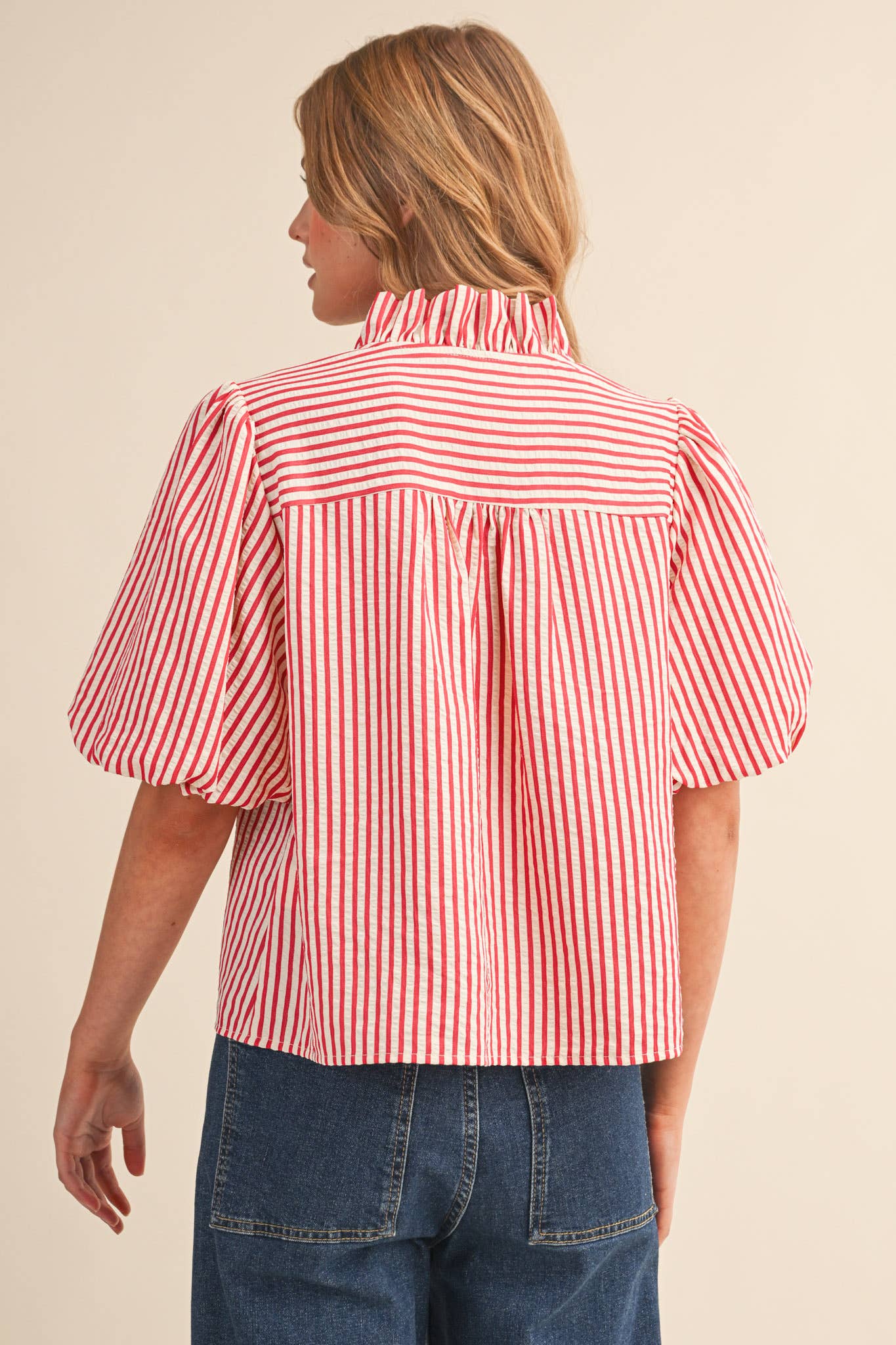 Hadley Ruffle Top