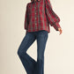 Plaid & Proper Top
