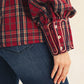 Plaid & Proper Top