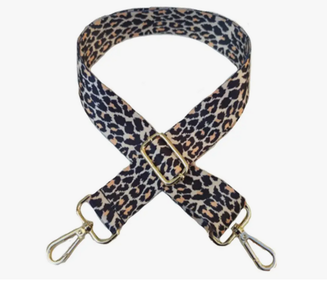 Tiny Leopard Bag Strap